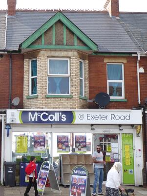 077 McColls convenience store - south