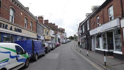 Exmouth High Street - looking south