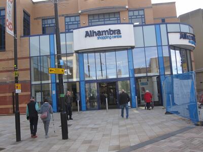 Alhambra Shopping Centre Entrance