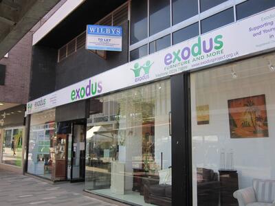44 Exodus charity shop